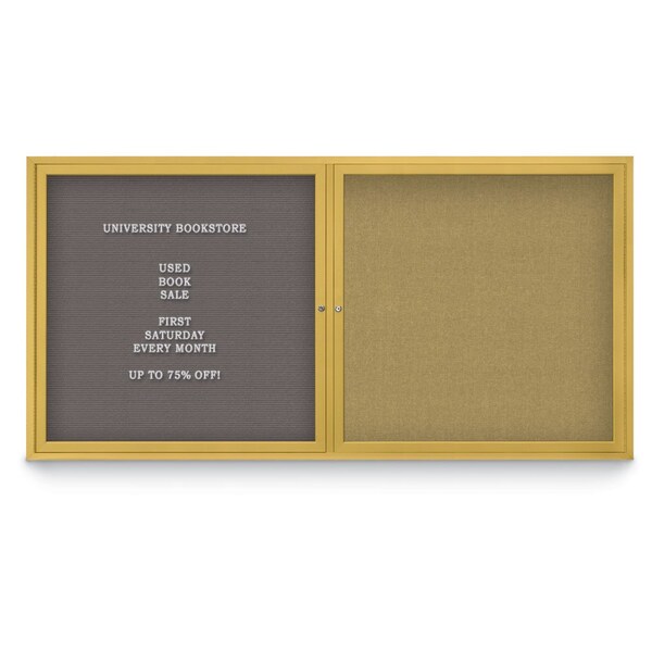 Corkboard, Pearl/Black, 72"x36"